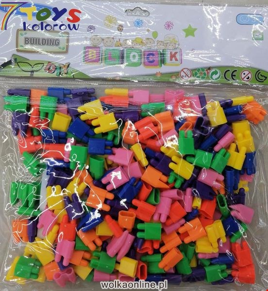 KLOCKI DO ZABAWY 779416 MIX KOLOR