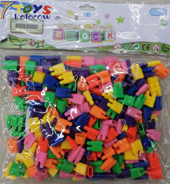 KLOCKI DO ZABAWY 779416 MIX KOLOR 1