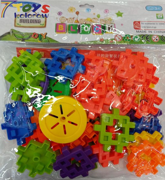 KLOCKI DO ZABAWY 779415 MIX KOLOR 1