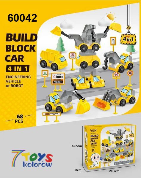 KLOCKI 60042 MIX KOLOR