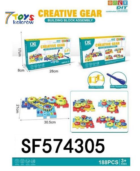 KLOCKI ZEBAWE  SF574305 MIX KOLOR  1