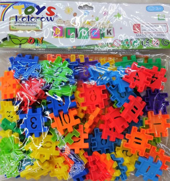 KLOCKI DO ZABAWY 779412 MIX KOLOR