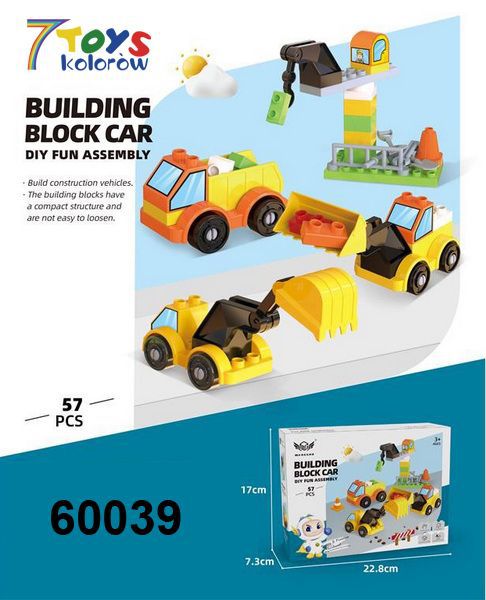 KLOCKI 60039 MIX KOLOR 1