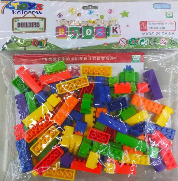 KLOCKI DO ZABAWY 779409 MIX KOLOR