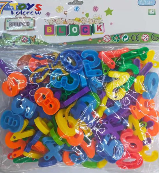 KLOCKI DO ZABAWY 779407 MIX KOLOR 1