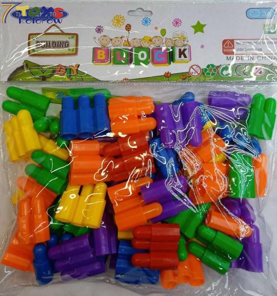 KLOCKI DO ZABAWY 779411 MIX KOLOR