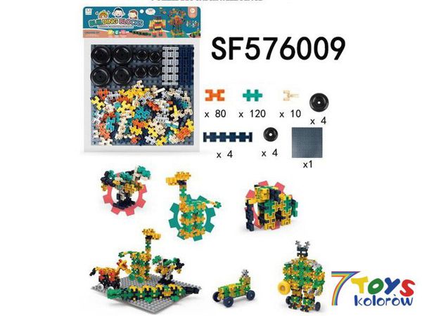 KLOCKI ZEBAWE  SF576009 MIX KOLOR 