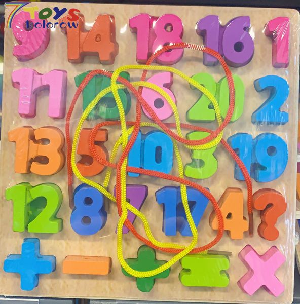 ZESTAW LITERKI 779671 MIX KOLOR 18x18