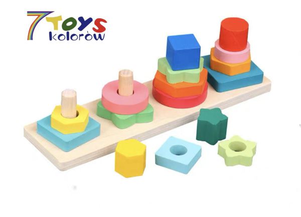 ZESTAW UKLADANEK 779711 MIX KOLOR 27X8X7.5 1