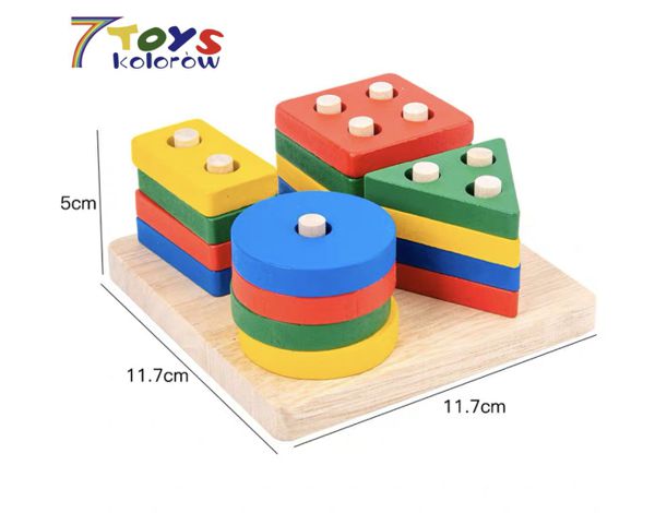 ZESTAW UKLADANEK 779699 MIX KOLOR 17X7