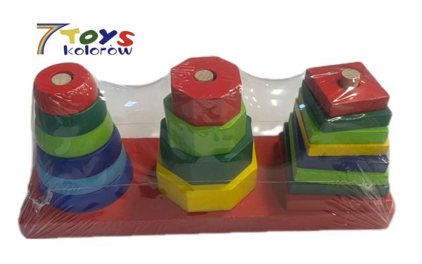 ZESTAW UKLADANEK 779712 MIX KOLOR 17X7X5 1