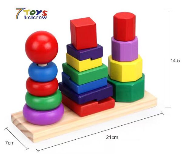 ZESTAW UKLADANEK 779713 MIX KOLOR 21,5X7X4  1