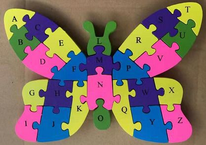 KLOCKI DREWNIANE 779764 MIX KOLOR 