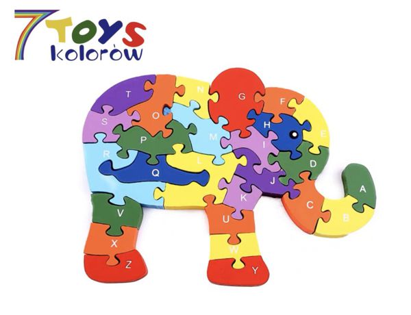 KLOCKI DREWNIANE 779779 MIX KOLOR  1