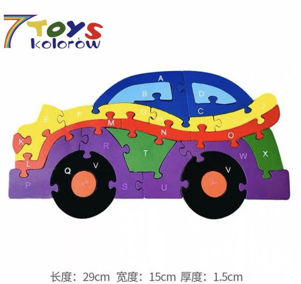 KLOCKI DREWNIANE 779773 MIX KOLOR  1