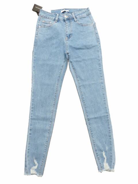 Jeansy damskie D4369 1 kolor S-2XL