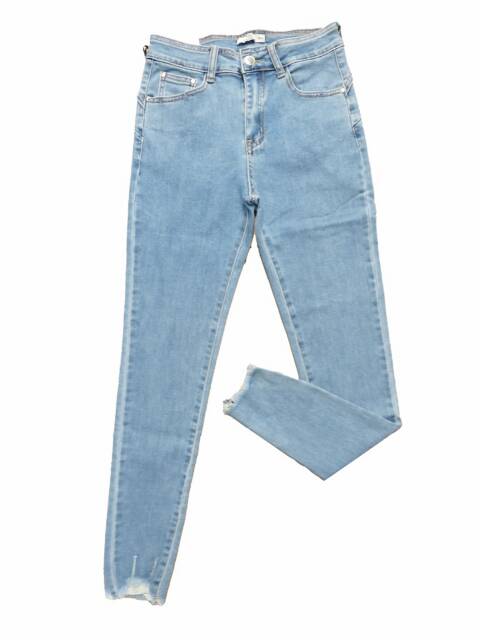 Jeansy damskie D4356 1 kolor S-2XL