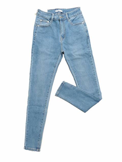 Jeansy damskie D4368 1 kolor S-2XL