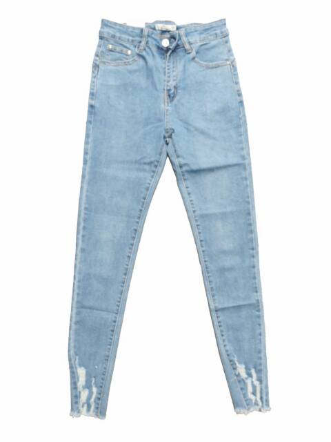 Jeansy damskie D4372 1 kolor S-2XL