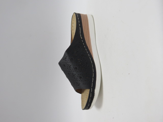 Klapki Damskie N21-696 BLACK 36-41 1