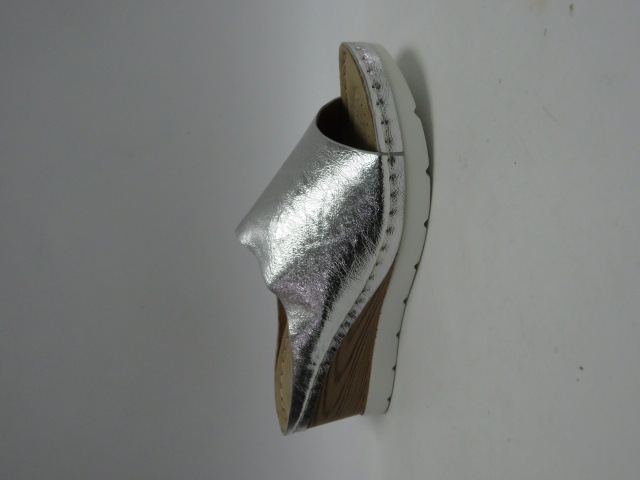 Klapki Damskie N21-695 SILVER 36-41