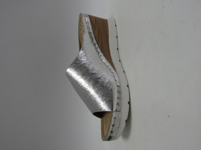 Klapki Damskie N21-695 SILVER 36-41 1