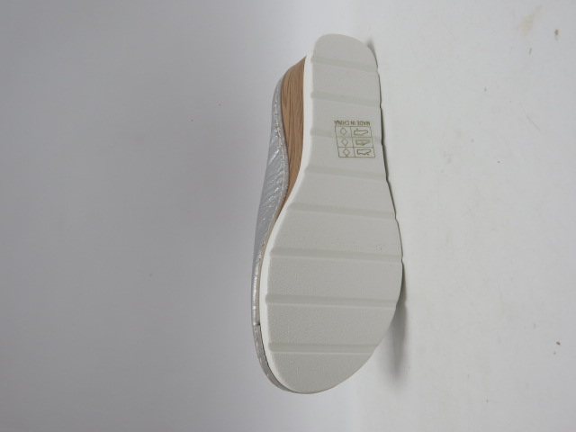 Klapki Damskie N21-695 SILVER 36-41 2