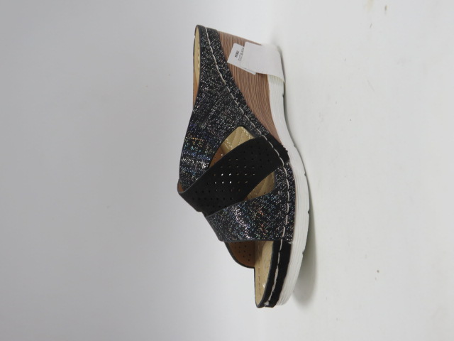 Klapki Damskie O-27 BLACK 36-41 1