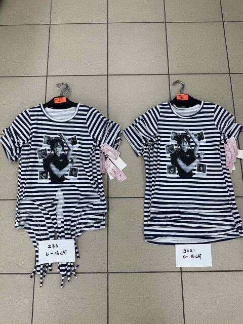 Bluzki dziewczęce 1175 1 kolor 6-16 1