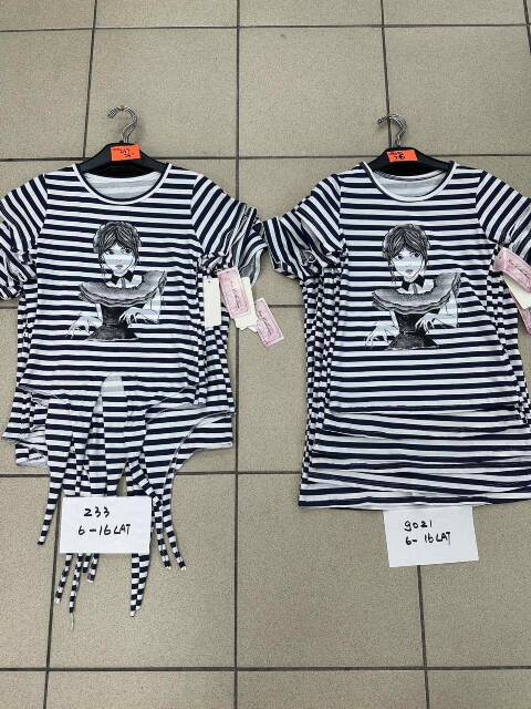 Bluzki dziewczęce 1176 1 kolor 6-16 1