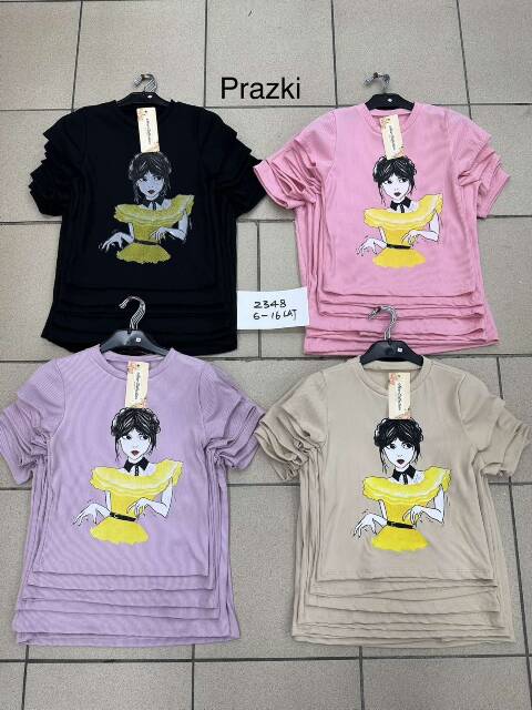 Bluzki dziewczęce 1177 1 kolor 6-16 1