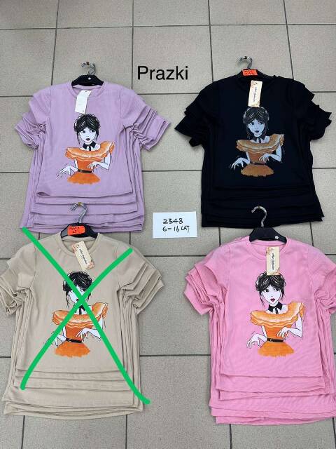 Bluzki dziewczęce 1179 1 kolor 6-16