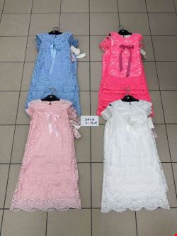 Sukienki dziewczęce 1196 1 kolor 4-14