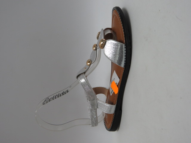 Sandały damskie W535-5 SILVER 36-41