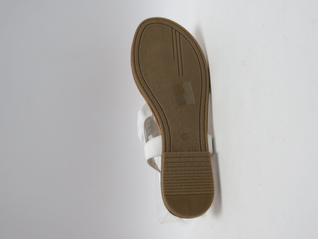 Sandały damskie 218-57 WHITE 36-41 2