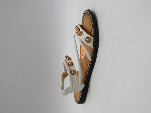 Sandały damskie W163 WHITE 36-41