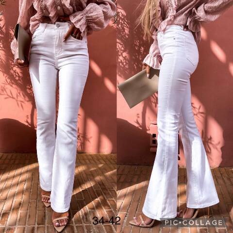 Jeansy damskie 1410 1 kolor 34-42