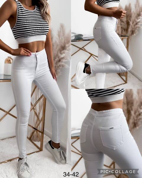 Jeansy damskie 1417 1 kolor 34-42 1