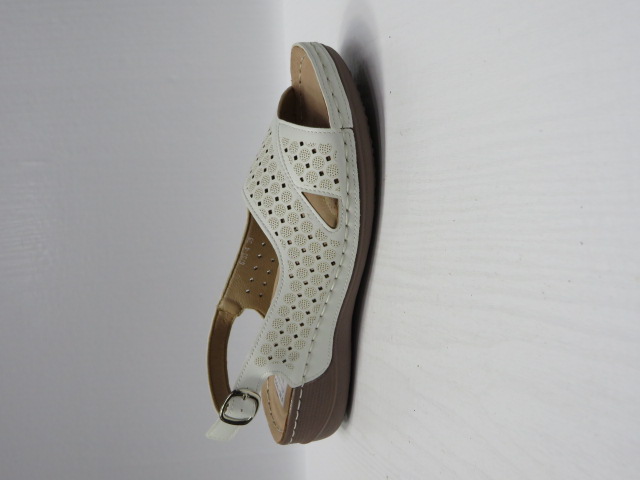 Sandały damskie 6753-4 WHITE 36-41