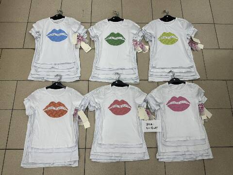 Bluzki dziewczęce 1687 1 kolor 6-16 1