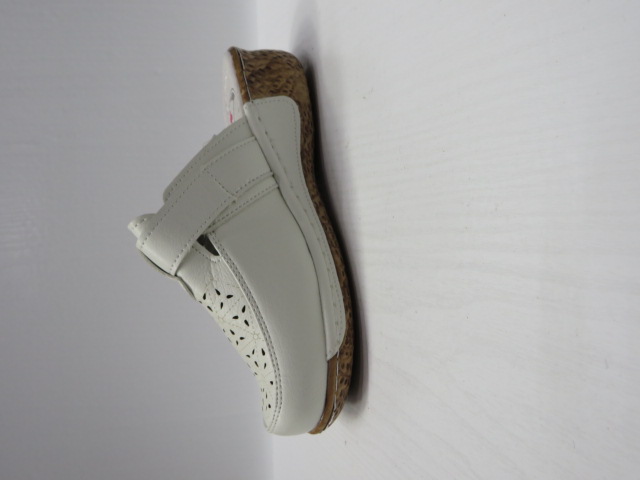 Klapki Damskie B6-4 WHITE 36-42 1