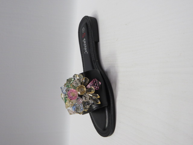Klapki Damskie JH307 BLACK 36-41 1
