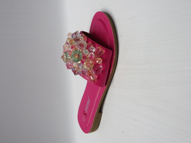 Klapki Damskie JH307 FUSHIA 36-41