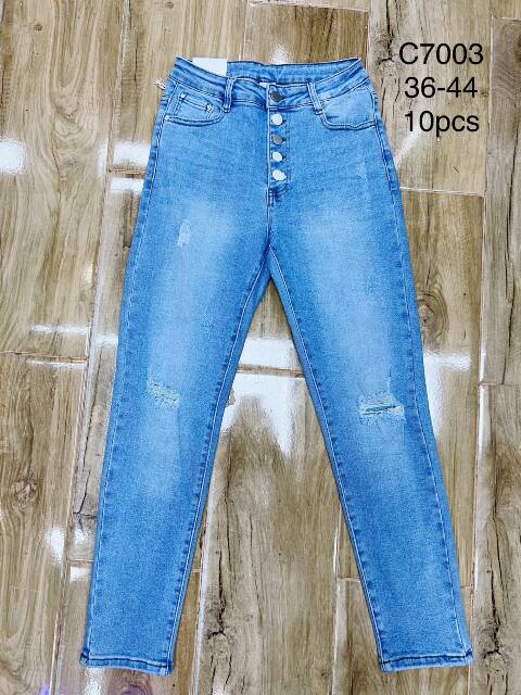 Jeansy damskie C7003 1 kolor 36-44 1