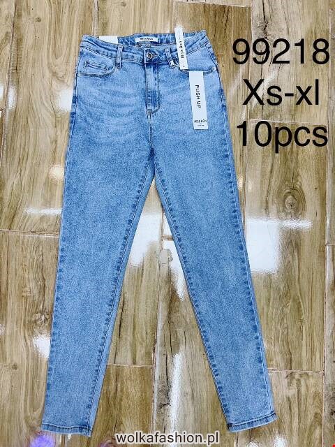 Jeansy damskie 99218 1 kolor XS-XL