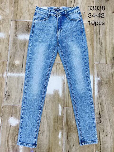 Jeansy damskie 33038 1 kolor 34-42 1