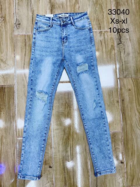 Jeansy damskie 33040 1 kolor XS-XL 1