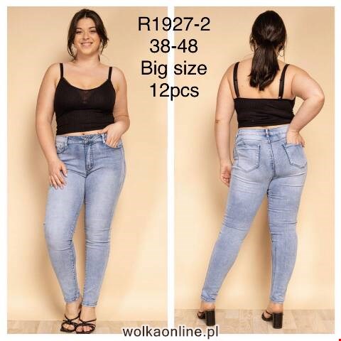 Jeansy damskie R1927-2 1 kolor 38-48