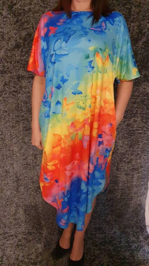 Sukienka damskie 2246 Mix kolor Standard (Towar Polskie) 1