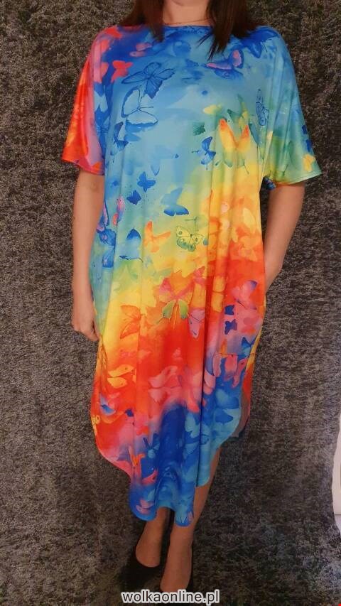 Sukienka damskie 2246 Mix kolor Standard (Towar Polskie)